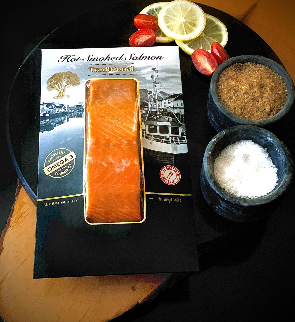 HOT SMOKED ATLANTIC SALMON (TRADITIONAL)
