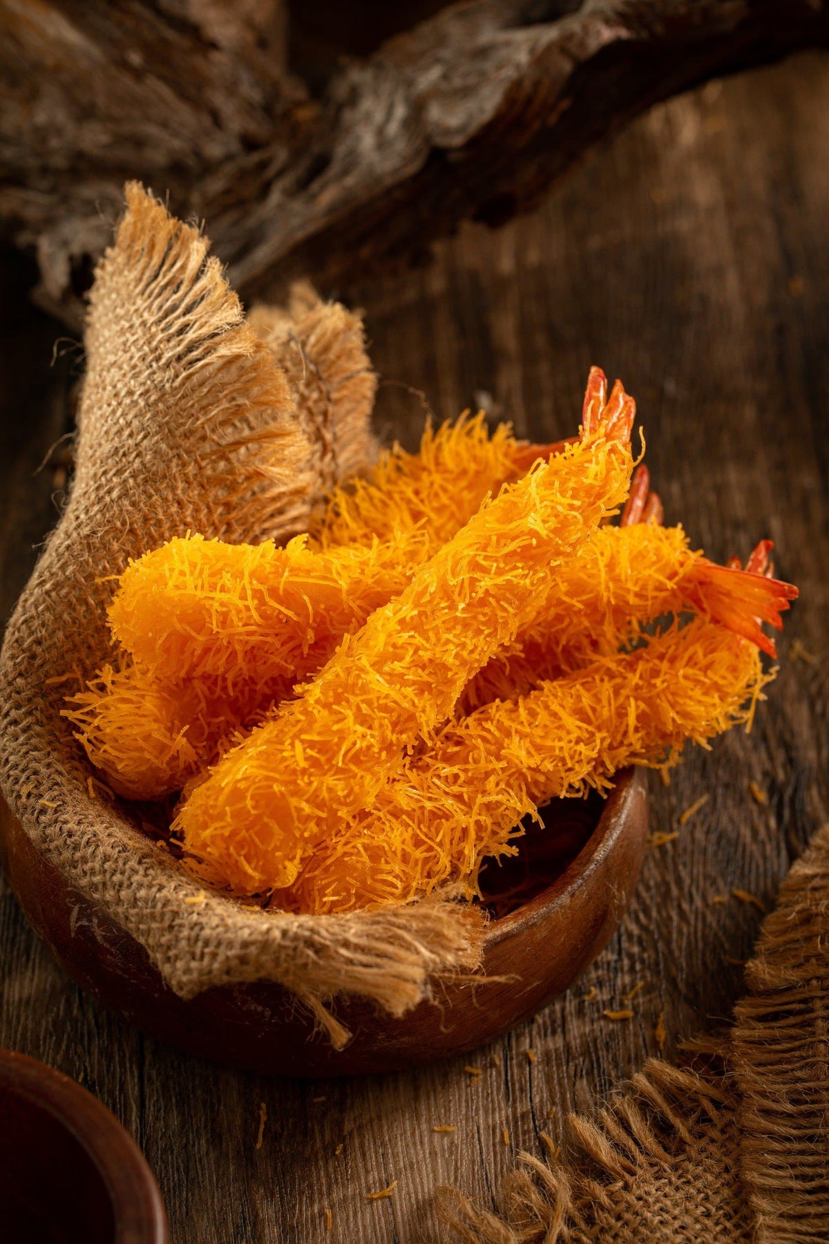 Frozen Raw Katafi (CUT) Vannamei Shrimps