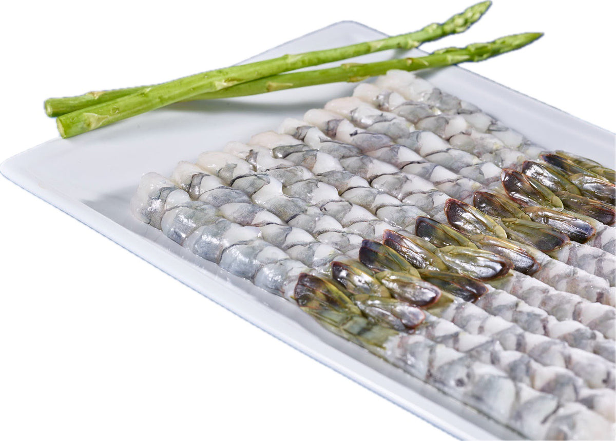 Frozen Raw Nobashi Shrimps